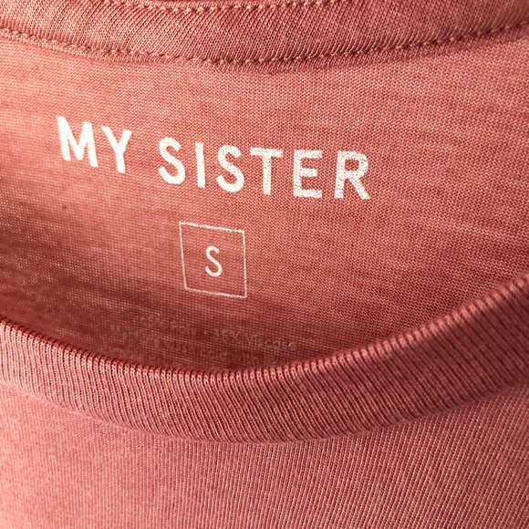 Mauve pink Not Here To Please You feminist t shirt - Picture 4 of 7